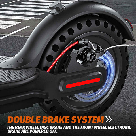 Electric scooter – 350W / 500W motor, 8.5-inch / 10-inch solid tires